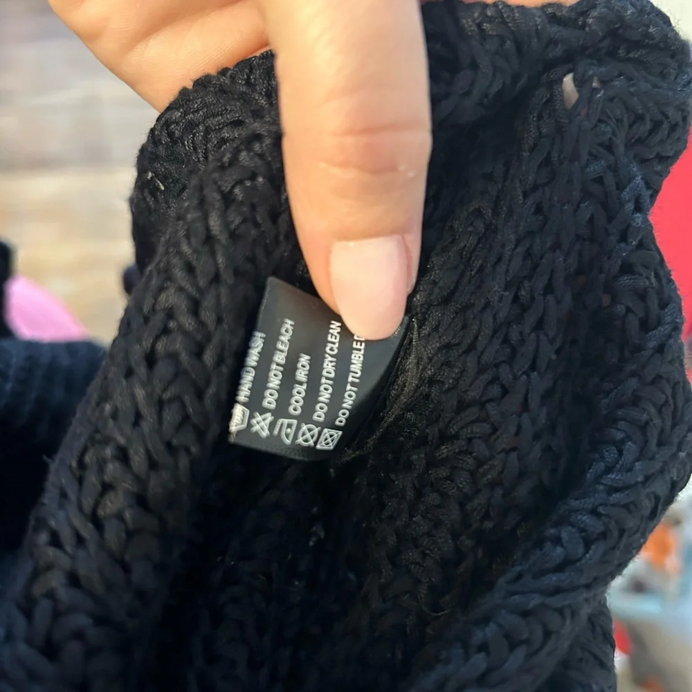 {OLIVACEBOUS} Black turtleneck Sweater - Picture 9 of 9